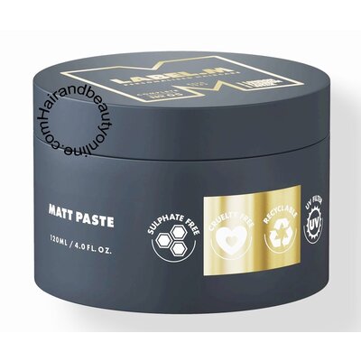 Label.M Matte Paste, 120 ml EXTRA GROSSE VERPACKUNG!