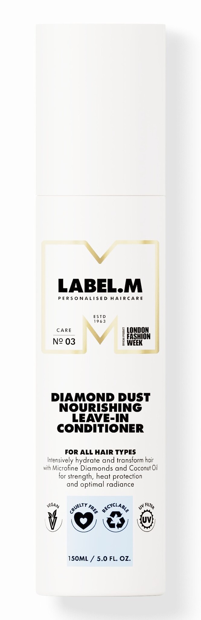 Label.M Diamond Dust Leave-in Conditioner 120ml - Conditioner voor ieder haartype