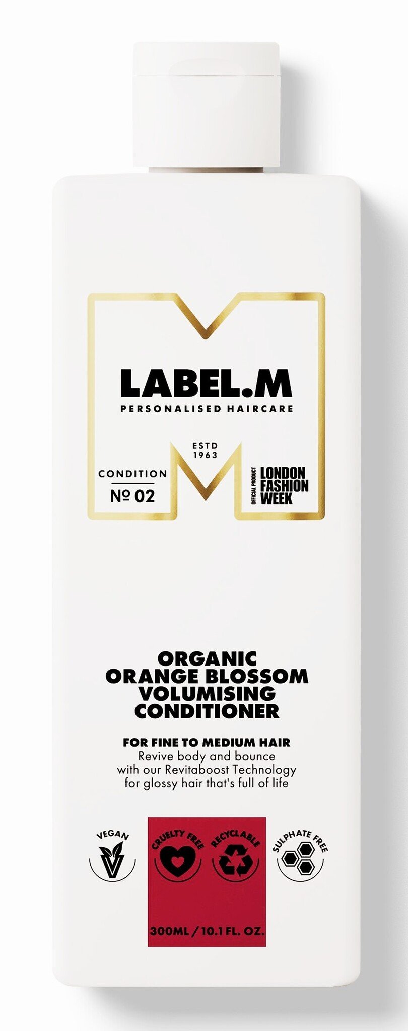 Label.m Organic Orange Blossom Volumising Conditioner 300ml