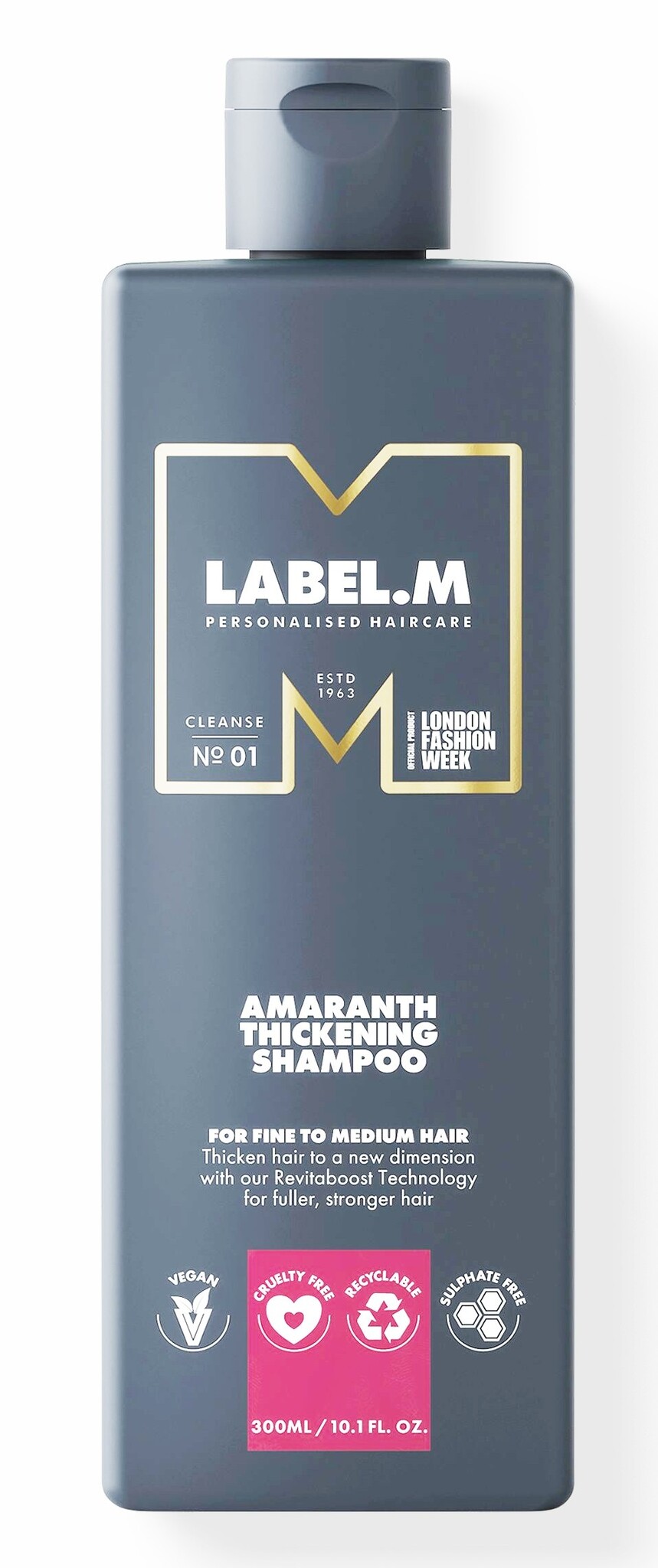 Label.m Thickening Shampoo-300 ml - vrouwen - Voor Fijn en slap haar