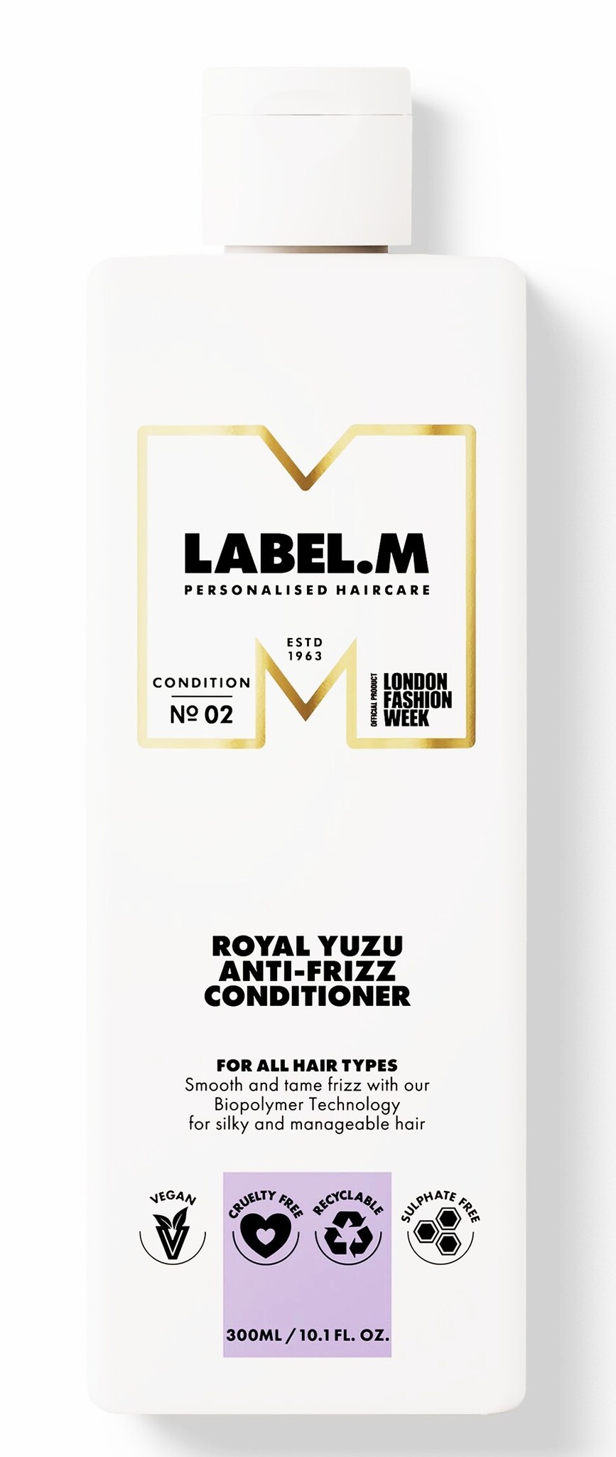Label.M Anti-Frizz Conditioner 250ml - Conditioner voor ieder haartype