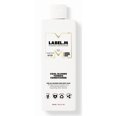 Label.M Après-shampooing tonifiant Cool Blonde, 300 ml