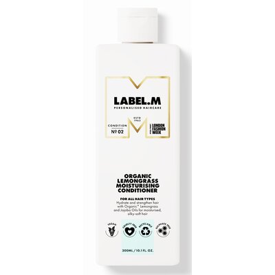 Label.M Lemongrass Organic Moisturizing Conditioner, 300 ml