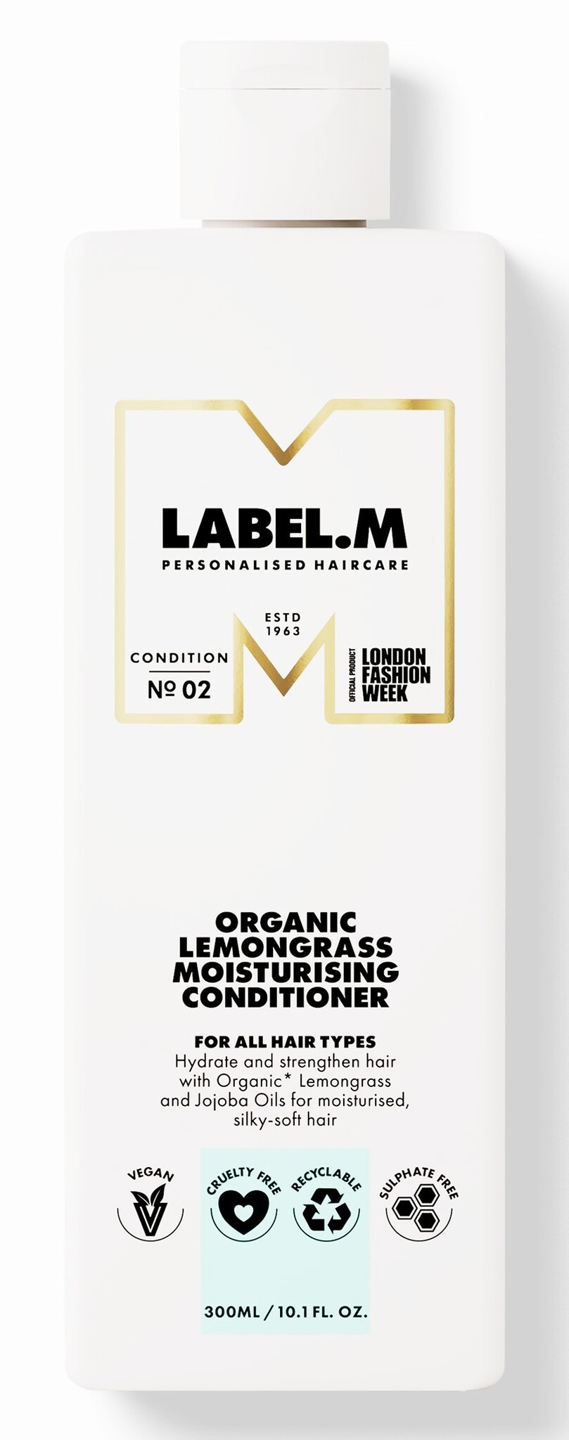 Label.m Organic Lemongrass Moisturising Conditioner 300ml