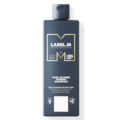 Label.M Shampoing tonifiant blond froid, 300 ml