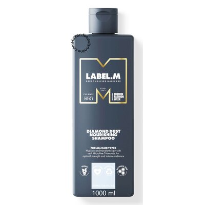 Label.M Shampoo Nutriente Polvere Di Diamante, 1000 ml