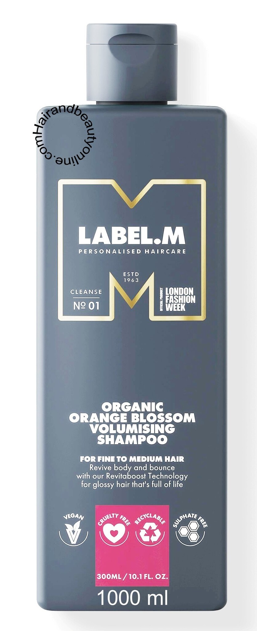 Label.m Organic Orange Blossom Volumising Shampoo 1000ml