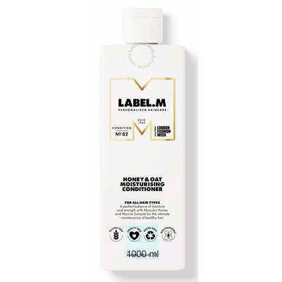 Label.M Honey & Oat Moisturising Conditioner, 1000 ml