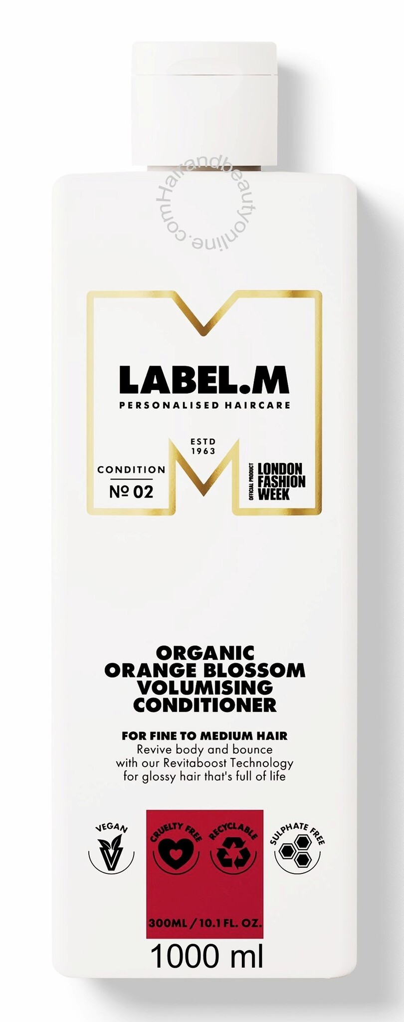 Label.m Organic Orange Blossom Volumising Conditioner 1000ml