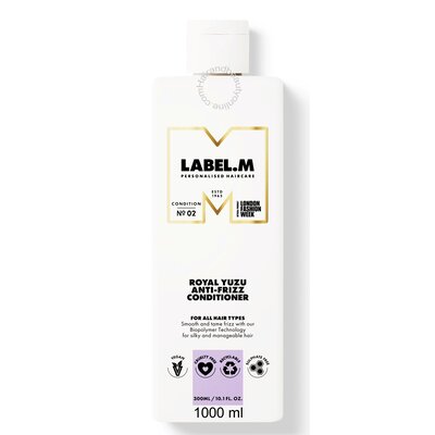 Label.M Royal Yuzu Après-shampooing anti-frisottis, 1000 ml