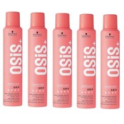 Schwarzkopf Mousse extra forte Osis Grip, 5 x 200 ml, PACK VALEUR !