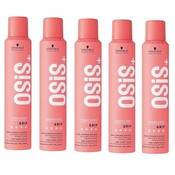 Schwarzkopf Mousse extra fuerte Osis Grip, 5 x 200 ml, ¡PAQUETE AHORRO!