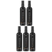 Schwarzkopf Súper Fijación Pump Spray de Silhouette, ¡PACK AHORRO de 5 x 200 ml!