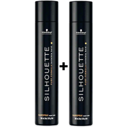 Schwarzkopf Silhouette Hairspray Super Hold, PACCHETTO CONVENIENTE 2 x 500 ml!