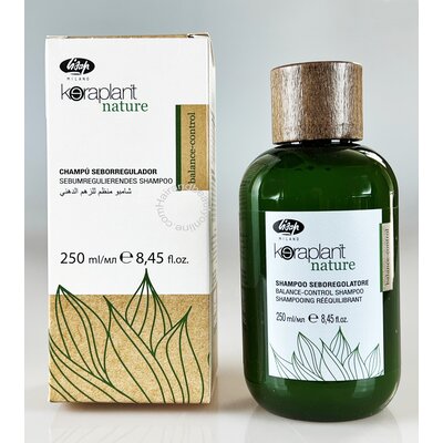 Lisap Keraplant Nature Talgregulierendes/Balance-kontrollierendes Shampoo, 250 ml