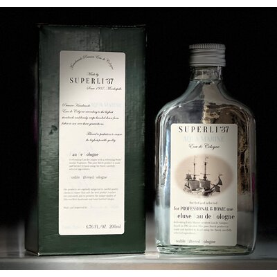 Superli ‘37 Aqua Marine Eau de Cologne/Hair Lotion, 200 ml