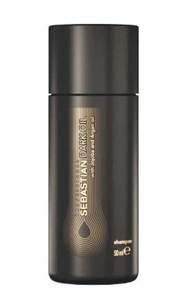 Sebastian Professional Dark Oil Shampoo 50 ml - Normale shampoo vrouwen - Voor Alle haartypes