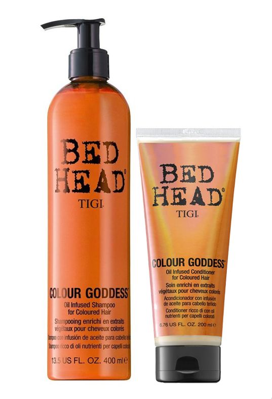 Hollywood påske Udseende Bed Head Colour Goddess Oil Infused Duo Pack