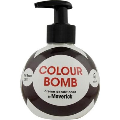 COLOUR BOMB Après-shampooing couleur, brun froid (CB0411)