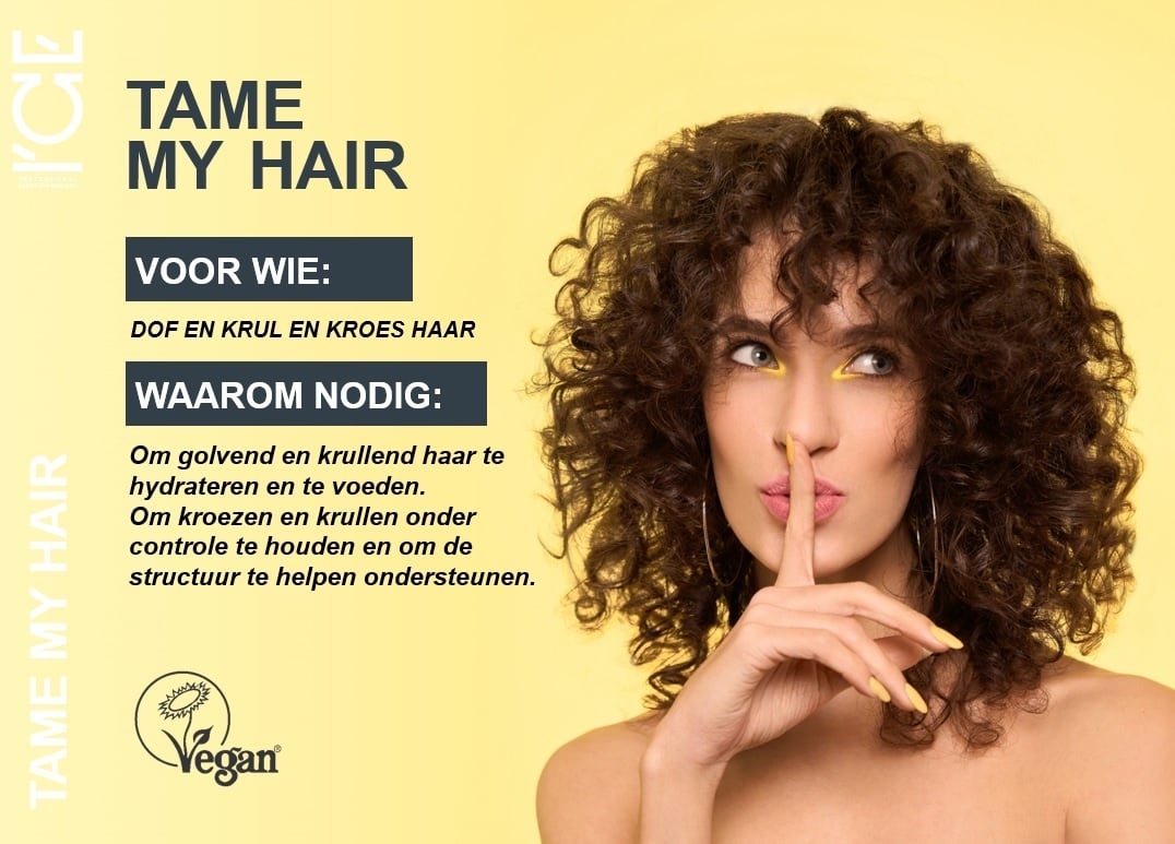 ICE-Professional TAME MY HAIR Straightening Cream, 100ml