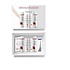 KERATY PROFESSIONAL Caja de alisado brasileño. 2 x 150 ml + 2 x 250 ml de cuidado posterior.