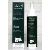 Livayi Siero per la crescita dei capelli all'aglio, 250 ml