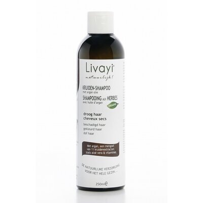 Livayi Shampoing Argan cheveux secs, 250 ml
