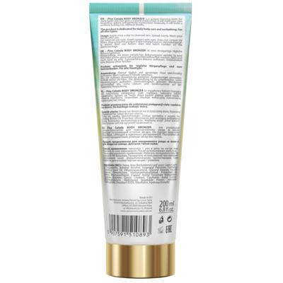 SANTA MONICA Poudre bronzante pour le corps Pina Colada, 200 ml