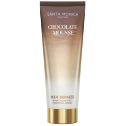 SANTA MONICA Mousse bronzante pour le corps au chocolat, 200 ml