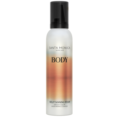 SANTA MONICA Schiuma autoabbronzante per il corpo, 150 ml