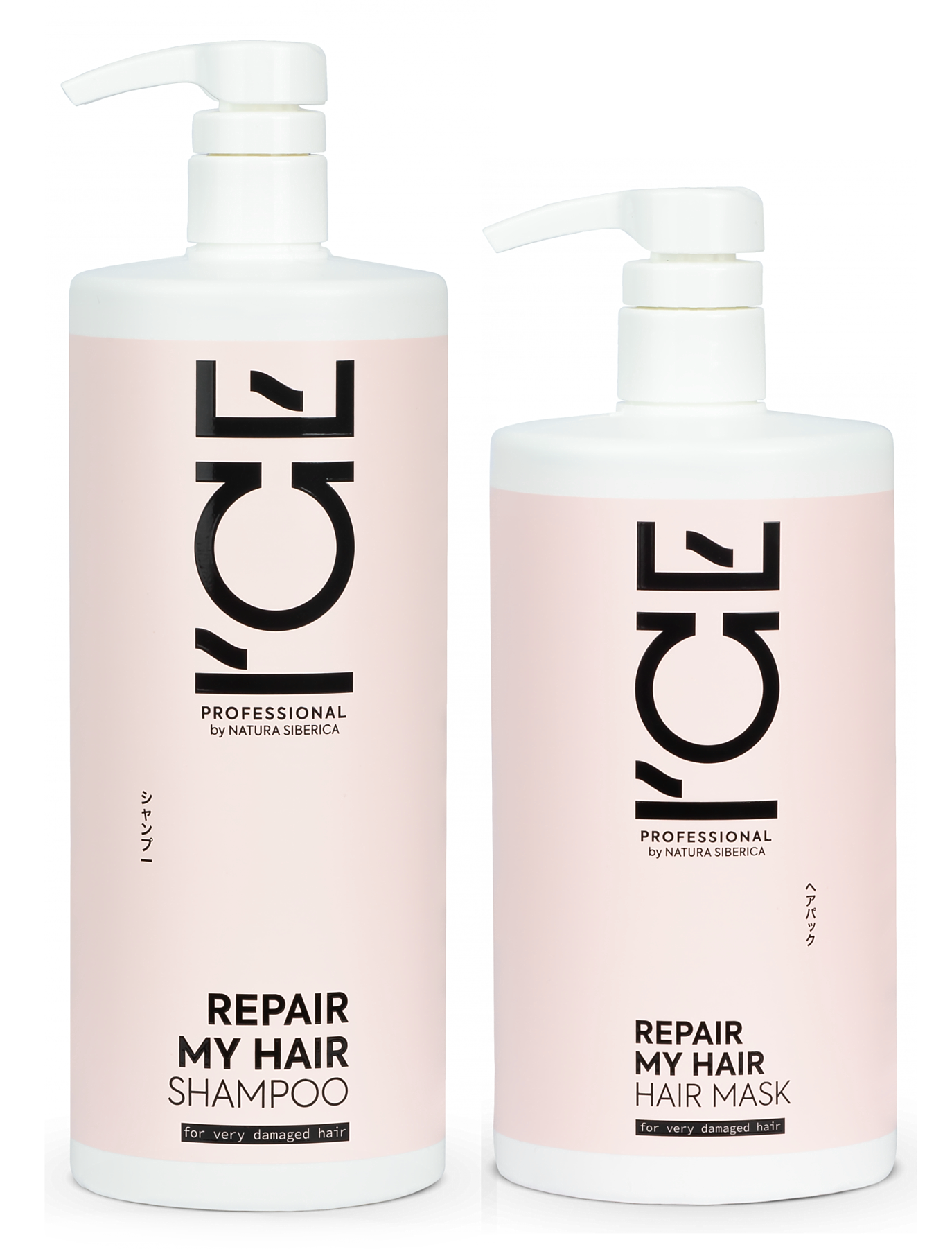 ICE-Professional REPAIR MY HAIR Shampoo 1000ml + Mask 750ml