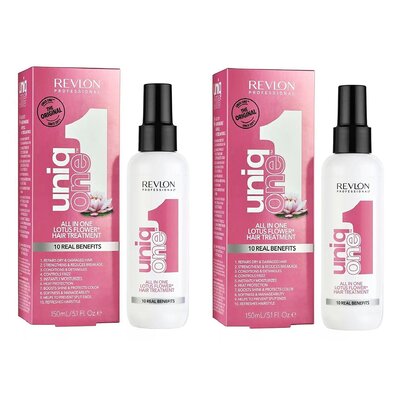 Uniq One Fleur de Lotus, 2 x 150 ml PACK ÉCONOMIQUE !