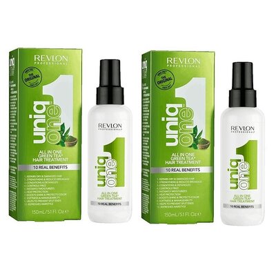 Uniq One  Thé vert 2 x 150 ml, PACK AVANTAGE !