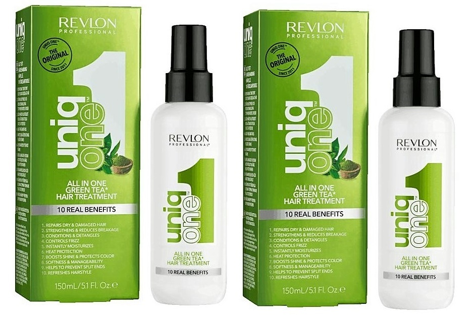 Uniq One All In One Hair Treatment Green Tea Duo Pack, 2 x 150 ml