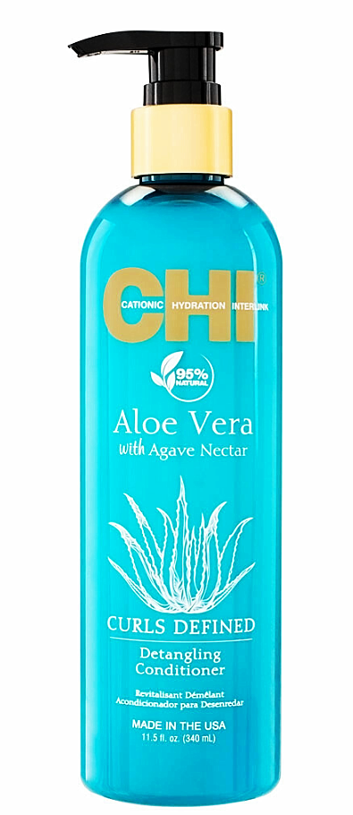 CHI Aloe Vera With Agave Nectar Detangling Conditioner - 340ml - Conditioner voor ieder haartype
