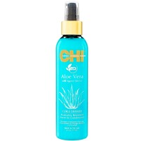 CHI Acondicionador sin enjuague de aloe vera con néctar de agave resistente a la humedad, 177 ml