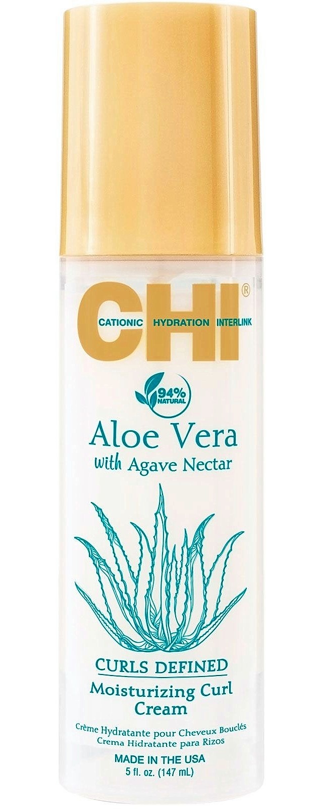 CHI Aloe Vera Moisturizing Curl Cream - 147ml