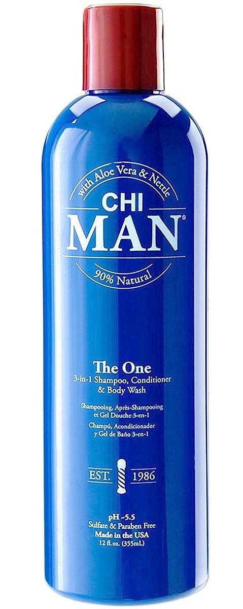 CHI Man - The One 3-In-1 Shampoo, Cond. & Body Wash - 355 ml