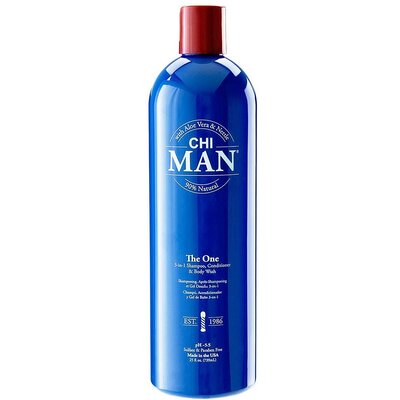 CHI Man The One 3 In 1 Shampoo, Conditioner en Body Wash