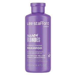 Lee Stafford Bleach Blondes Purple Toning Shampoo, 250ml