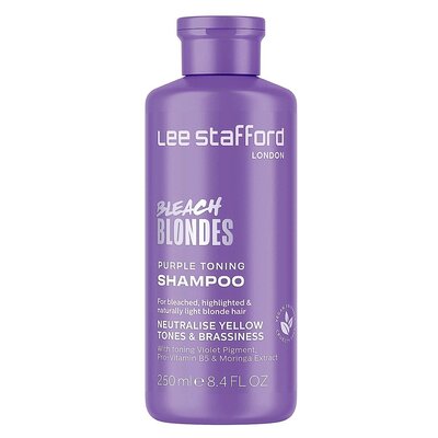 Lee Stafford Champú tonificante morado Bleach Blondes, 250 ml ¡NUEVO!