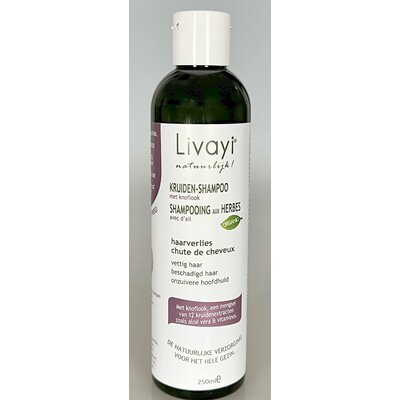 Livayi Shampoing à l'ail classique anti-chute, 250 ml