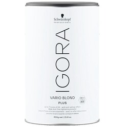 Schwarzkopf Igora Vario Blond Plus Azul, 450 gramos