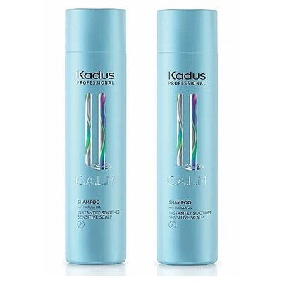 Kadus Professional Care - CALM Shampooing apaisant cuir chevelu sensible, 2 x 250 ml FORFAIT VALEUR !