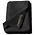 Imperity Towel Black, 50x100cm
