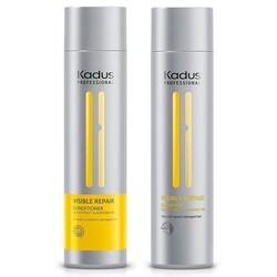 Kadus Visible Repair Shampooing Visible Repair 250 ml et après-shampooing 250 ml FORFAIT VALEUR !