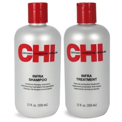 CHI Infra Shampoo, 355 ml and CHI Infra Treatment, 355 ml VALUE PACKAGE!