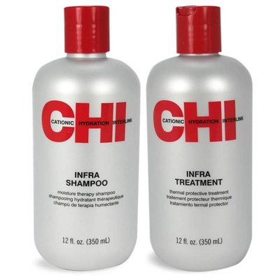 CHI Infra Shampoo, 355 ml en CHI Infra Treatment, 355 ml VOORDEELPAKKET!