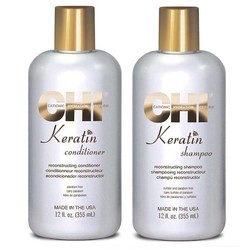 CHI Keratin Shampoo plus Conditioner, 355 ml Duo Pack