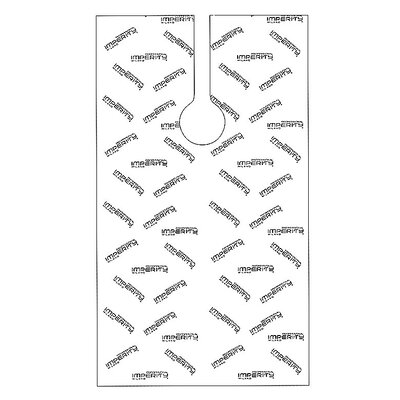 Imperity Einweg-Farbumhang, 20 Stück, 80 cm x 145 cm